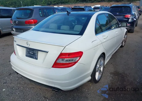 2008 Mercedes-Benz C 350 Sport from USA, damaged, VIN WDDGF56X28F165254